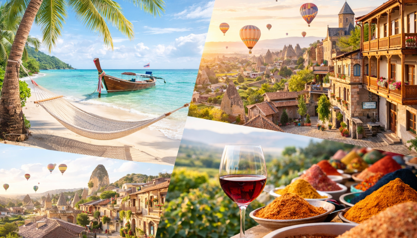 Безвізові напрямки для незабутньої відпустки у 2026 році
