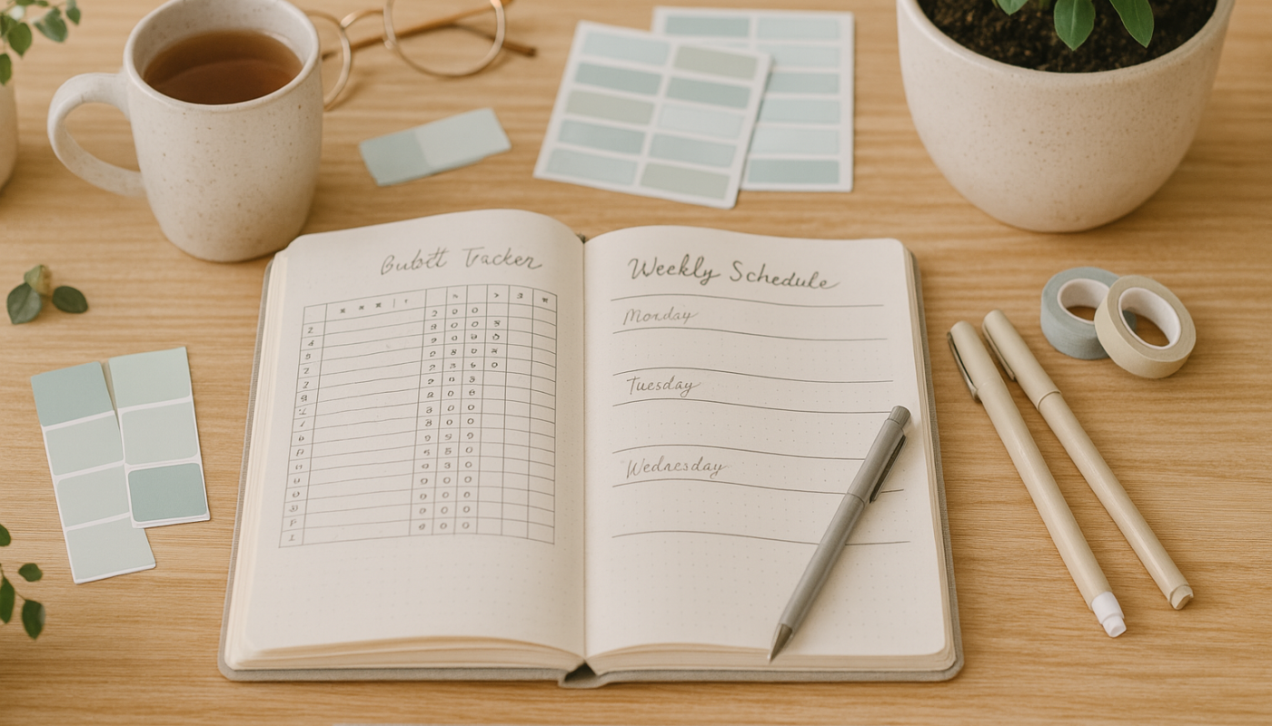 Ведення bullet journal: приклади, шаблони і історія створення