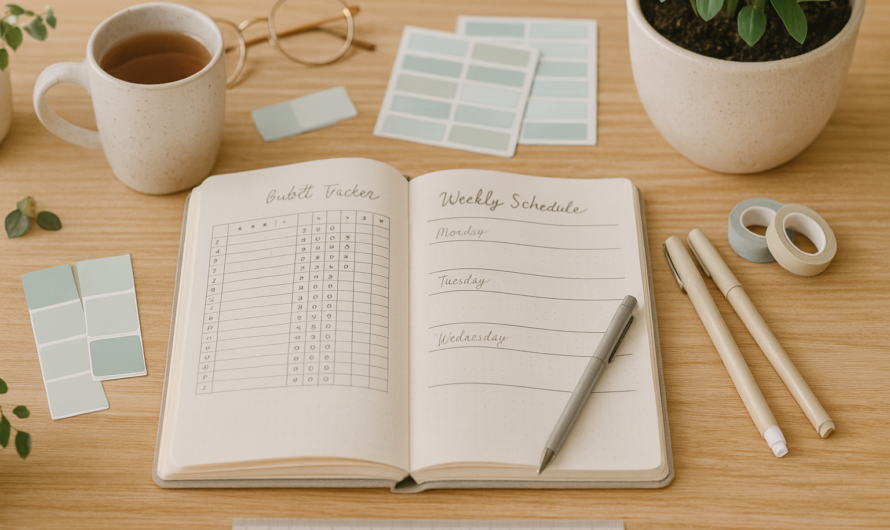Ведення bullet journal: приклади, шаблони і історія створення