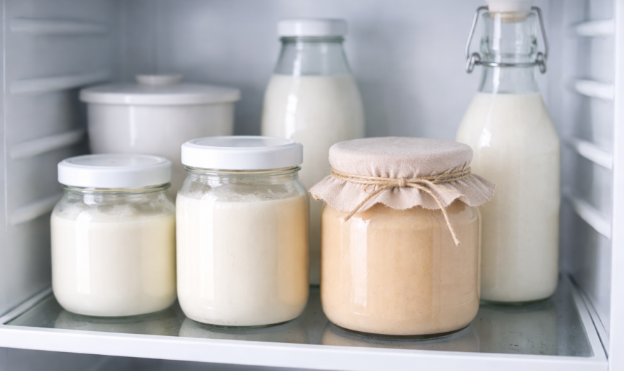 Як зберігати домашні кисломолочні продукти: правила та терміни
