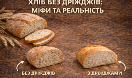 Хліб без дріжджів: міфи та реальність