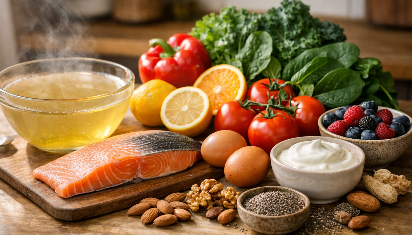 Колаген в домашніх умовах: у яких продуктах він міститься