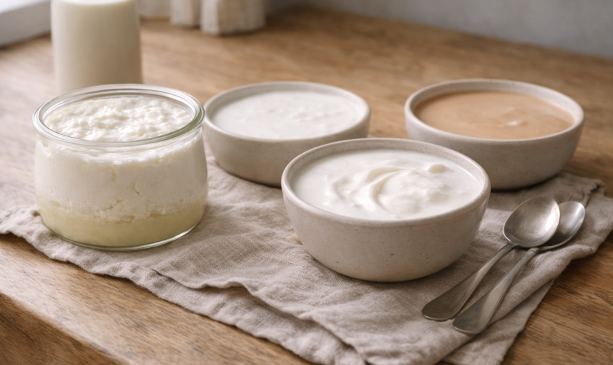 Домашні кисломолочні продукти: що обрати та чим вони відрізняються