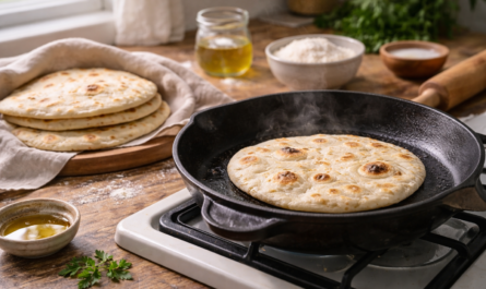 Лепешки на сковороді